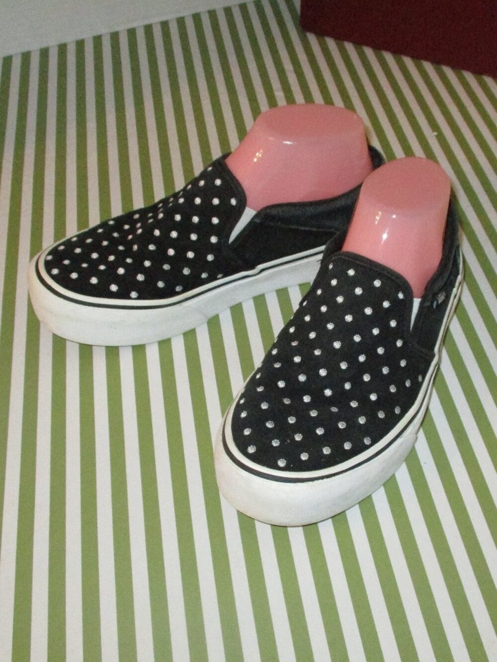 Vans Suede Polka-dot Skateboard Sneakers